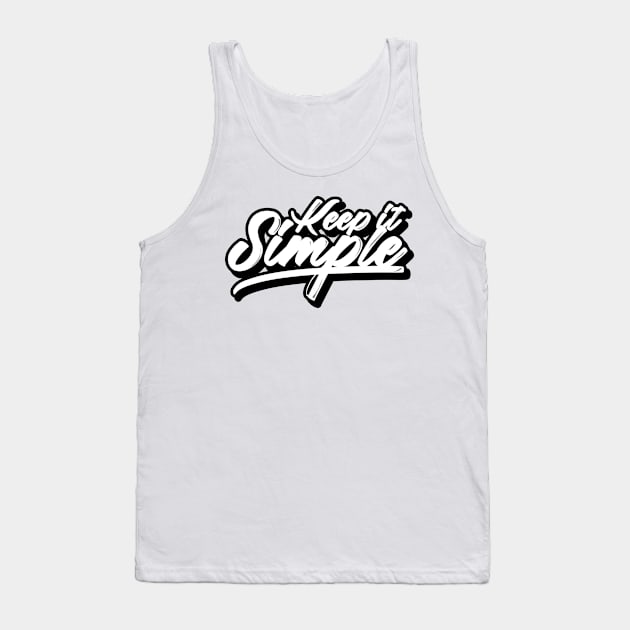 Simple Life Tank Top by giantplayful